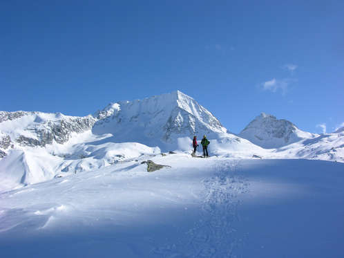 Skitouren im Reich der Dreitausender.