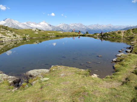 Vielfältig sind die Wandermöglichkeiten im Naturpark Rieserferner-Ahrn.